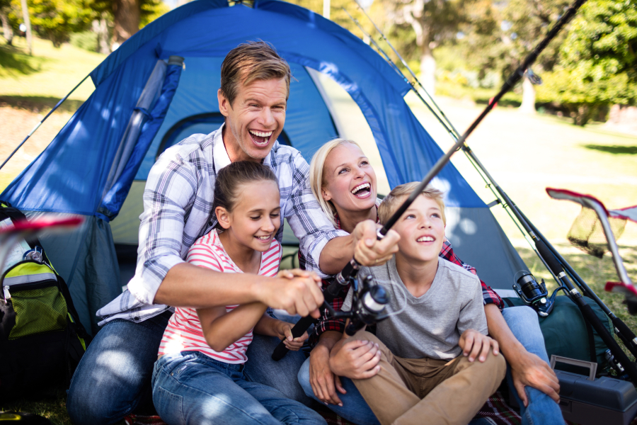 moment en famille au camping parc naturel des Cevennes